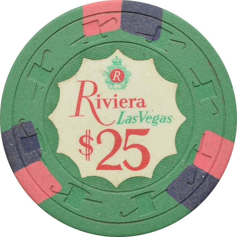 Riviera Casino Las Vegas Nevada $25 Chip 1971