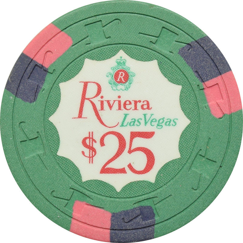 Riviera Casino Las Vegas Nevada $25 Chip 1971