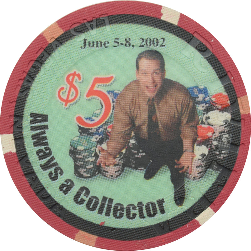 Riviera Casino Las Vegas Nevada $5 Once a Collector, Always a Collector Chip 2002