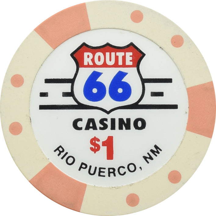 Route 66 Casino Albuquerque NM $1 Chip