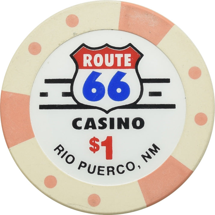 Route 66 Casino Albuquerque NM $1 Chip