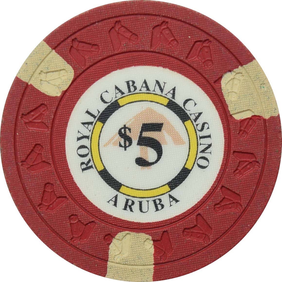 Royal Cabana Casino Eagle Beach Aruba $5 Chip