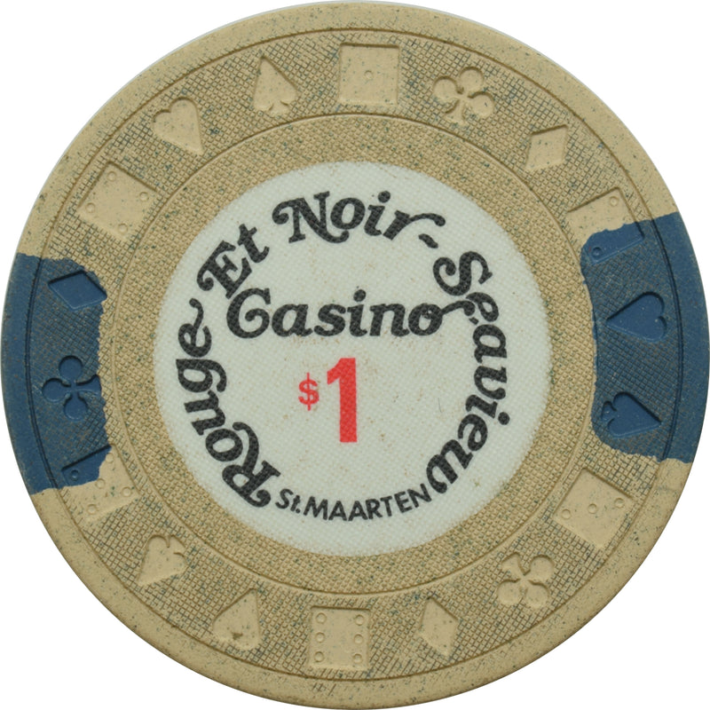 Rouge Et Noir-Seaview Casino St. Maarten $1 Chip