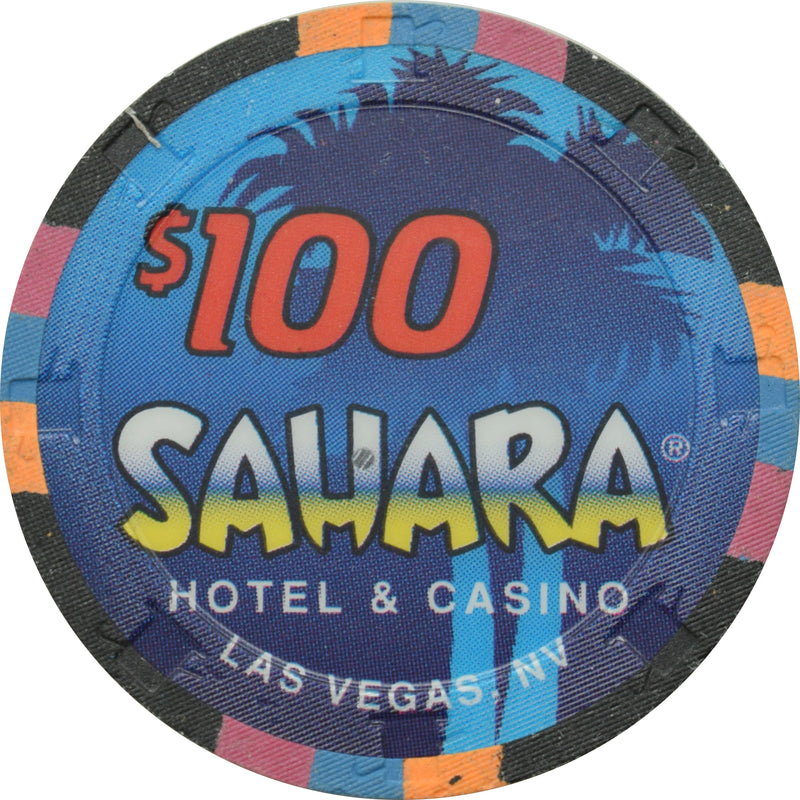 Sahara Casino Las Vegas Nevada $100 Chip 1995