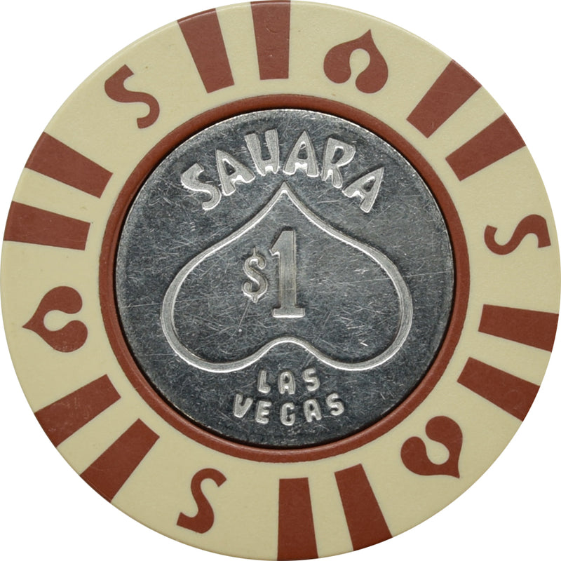 Sahara Casino Las Vegas NV $1 Chip 1970s