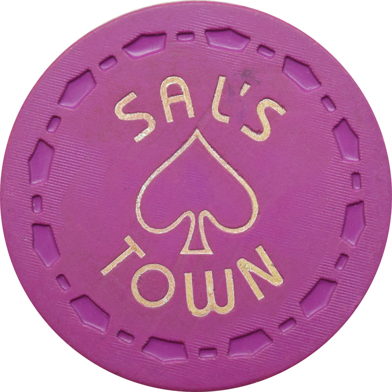 Sal's Town Casino Rosamond California 50 Cent Chip