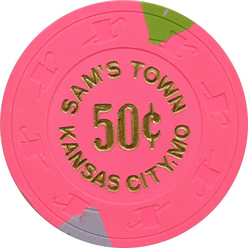 Sam's Town Casino Kansas City Missouri 50 Cent Chip