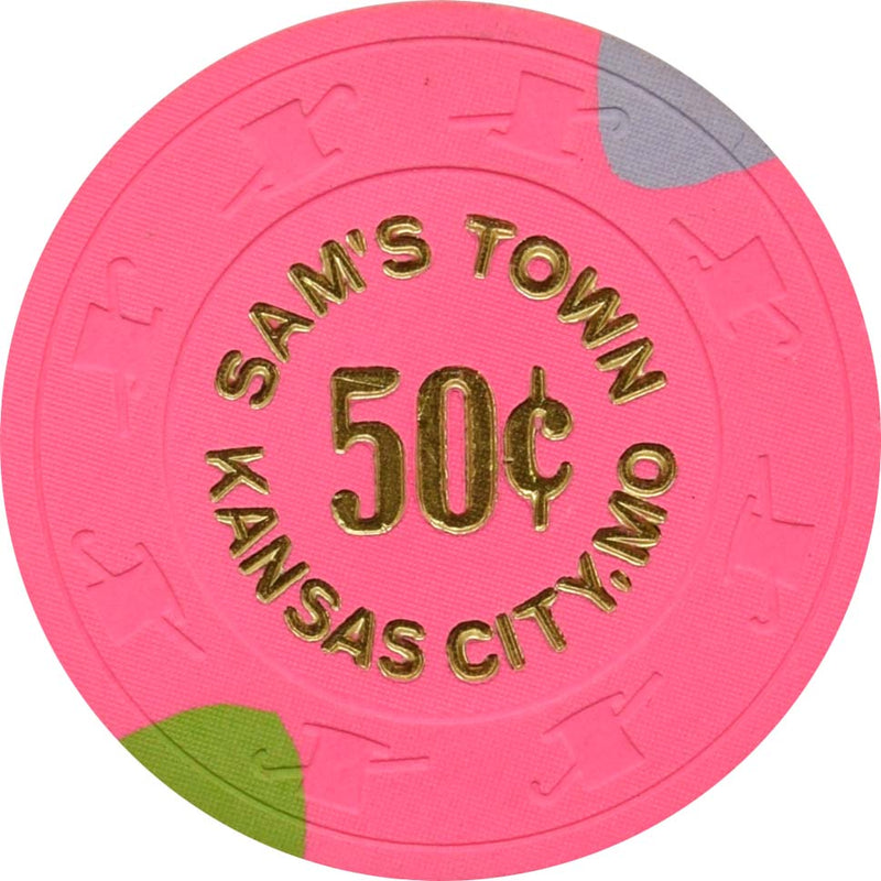 Sam's Town Casino Kansas City Missouri 50 Cent Chip