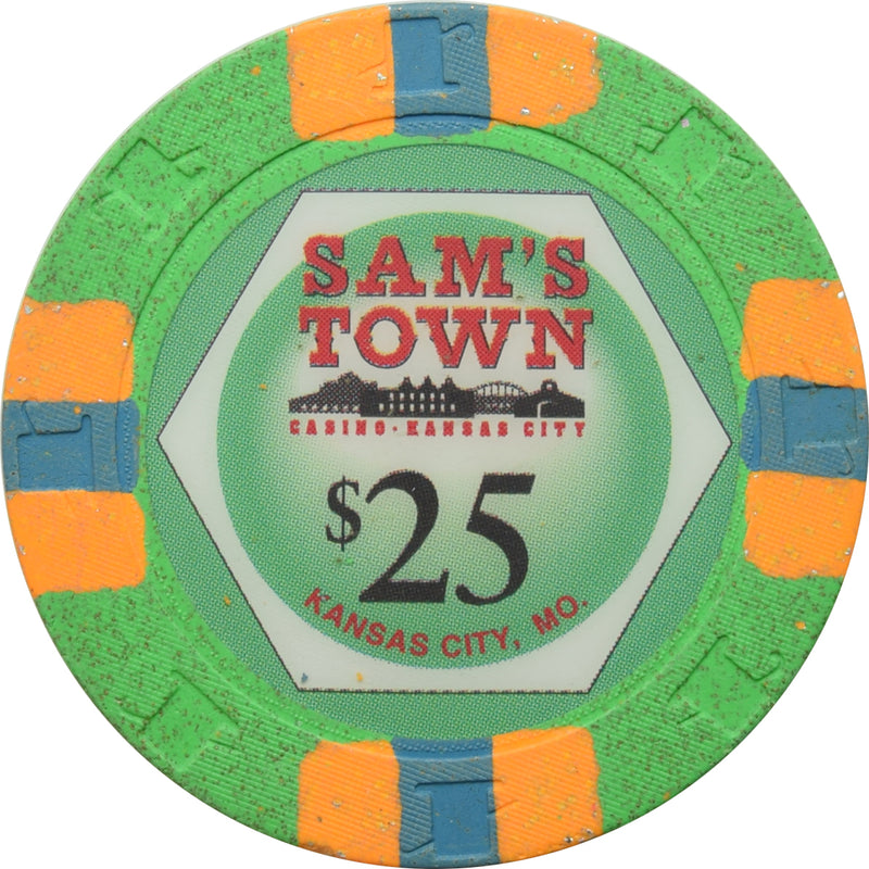 Sam's Town Casino Kansas City Missouri $25 Chip