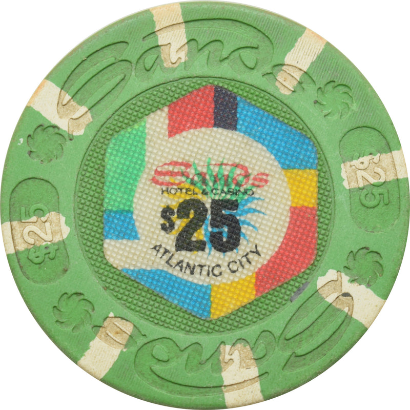 Sands Casino Atlantic City New Jersey $25 Chip