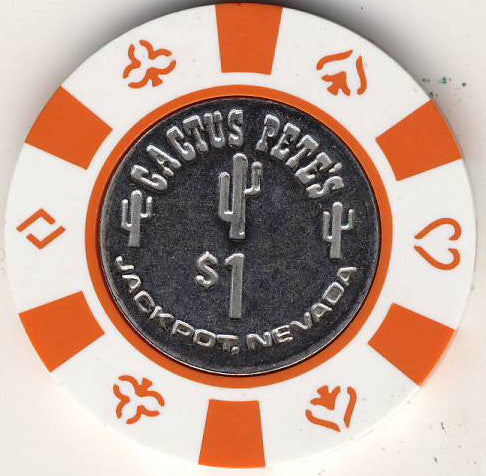 Cactus Pete's Casino $1 Chip - Spinettis Gaming - 2