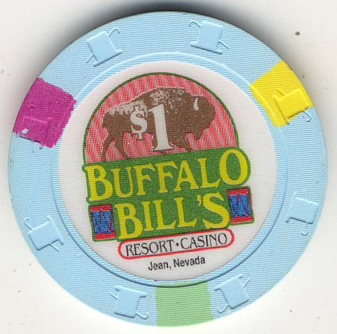 Buffalo Bill's Casino $1 Chip - Spinettis Gaming - 2