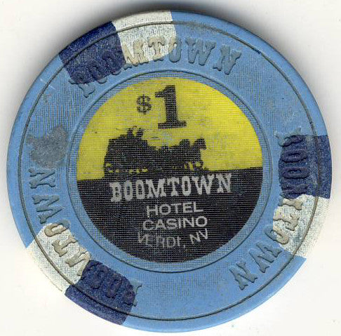 Boomtown Casino Verdi $1 Chip (house mold) - Spinettis Gaming