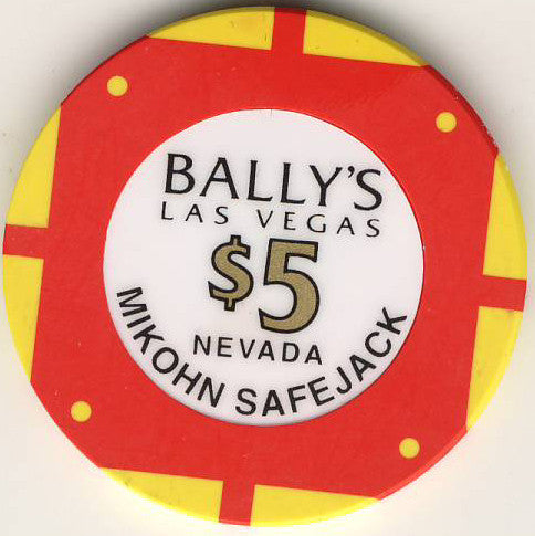 Bally's Casino $5 Chip - Spinettis Gaming
