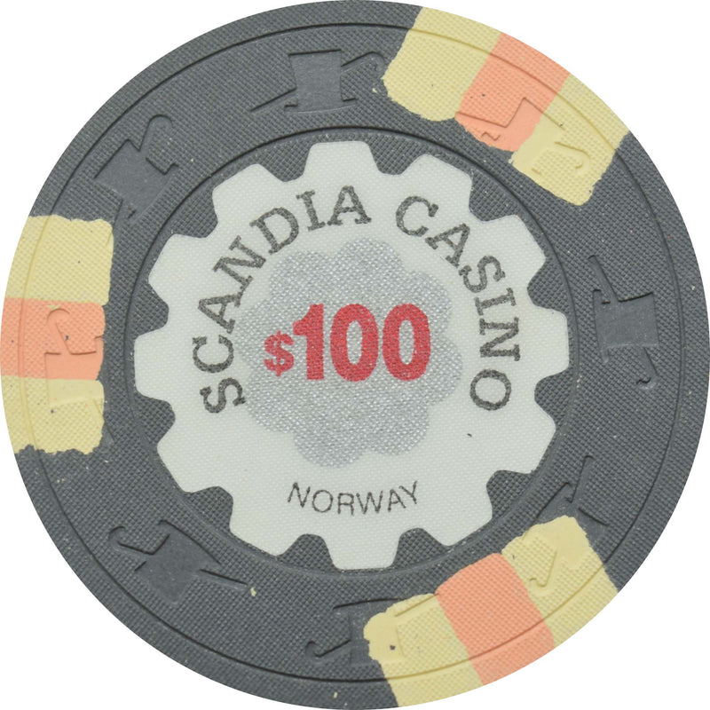 Scandia Casino $100 Chip Paulson Fantasy
