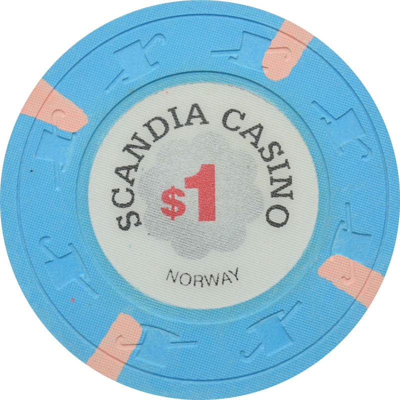Scandia Casino $1 Chip Paulson Fantasy