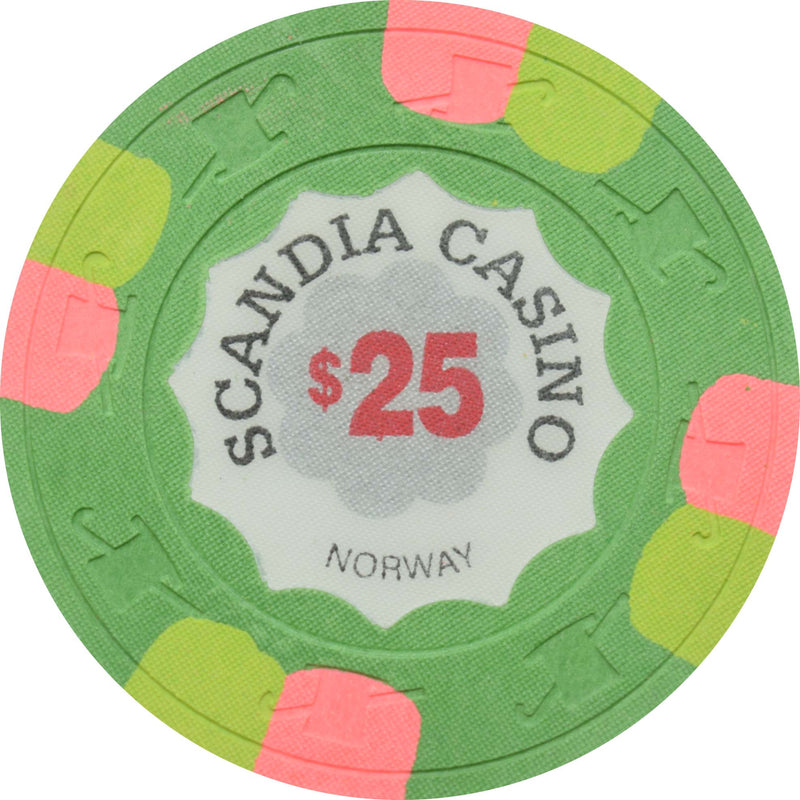 Scandia Casino $25 Chip Paulson Fantasy