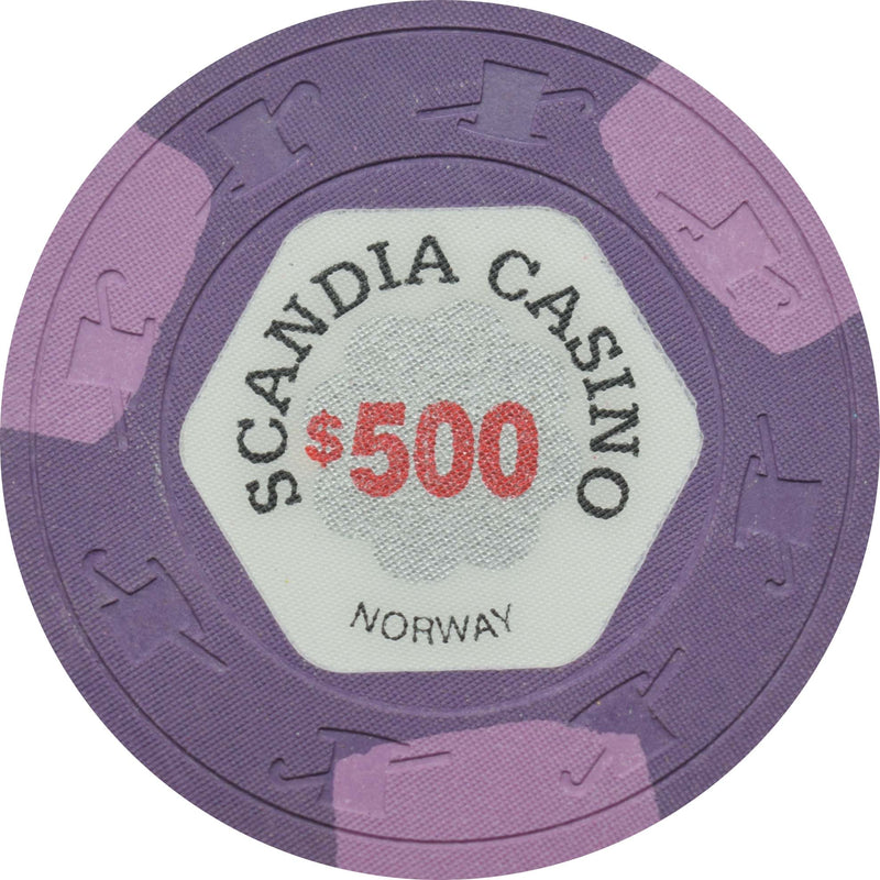 Scandia Casino $500 Chip Paulson Fantasy