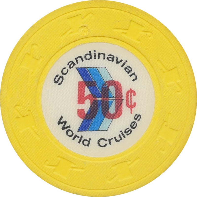 Scandinavian World Cruises 50 Cent Chip