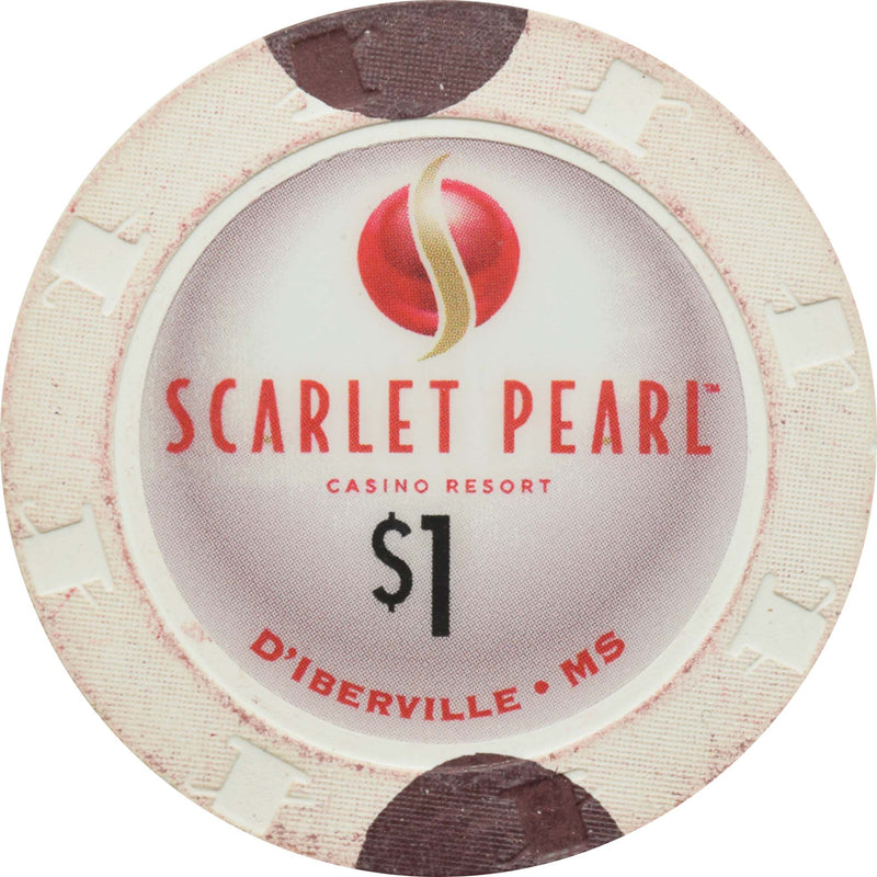 Scarlet Pearl Casino Resort Casino D’Iberville Mississippi $1 Chip