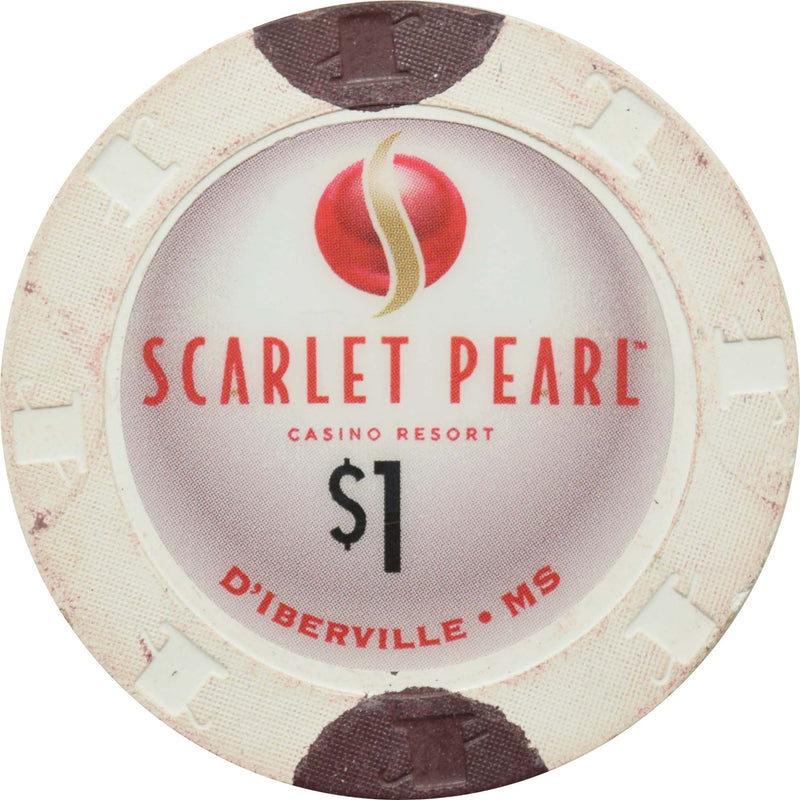 Scarlet Pearl Casino Resort Casino D’Iberville Mississippi $1 Chip