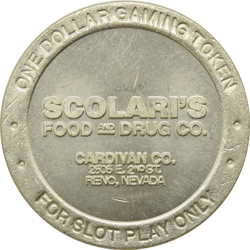 Scolari's Reno NV $1 Token 1991