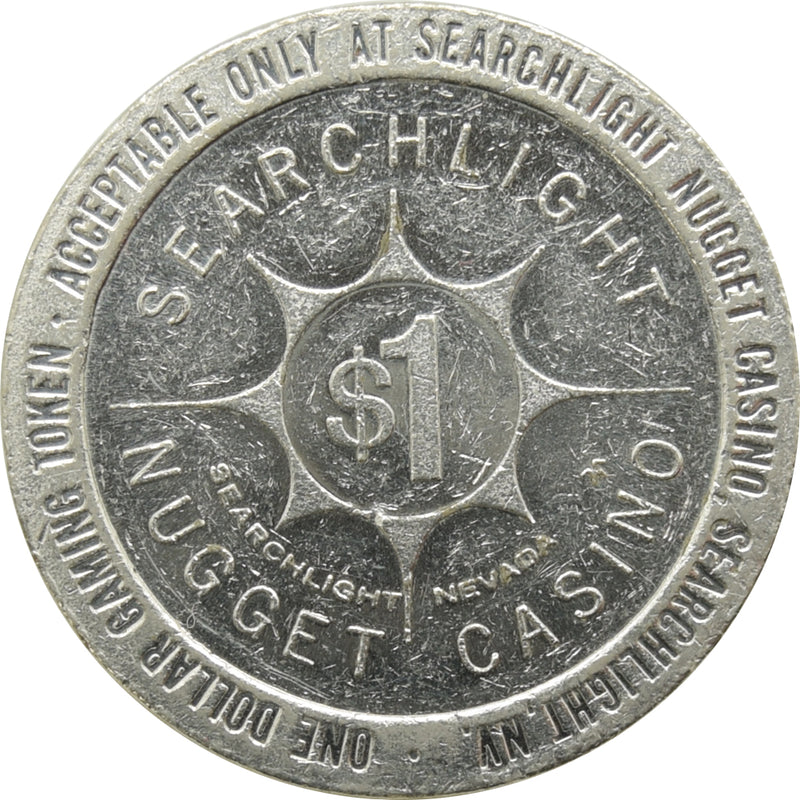 Searchlight Nugget Casino Searchlight NV $1 Token 1980