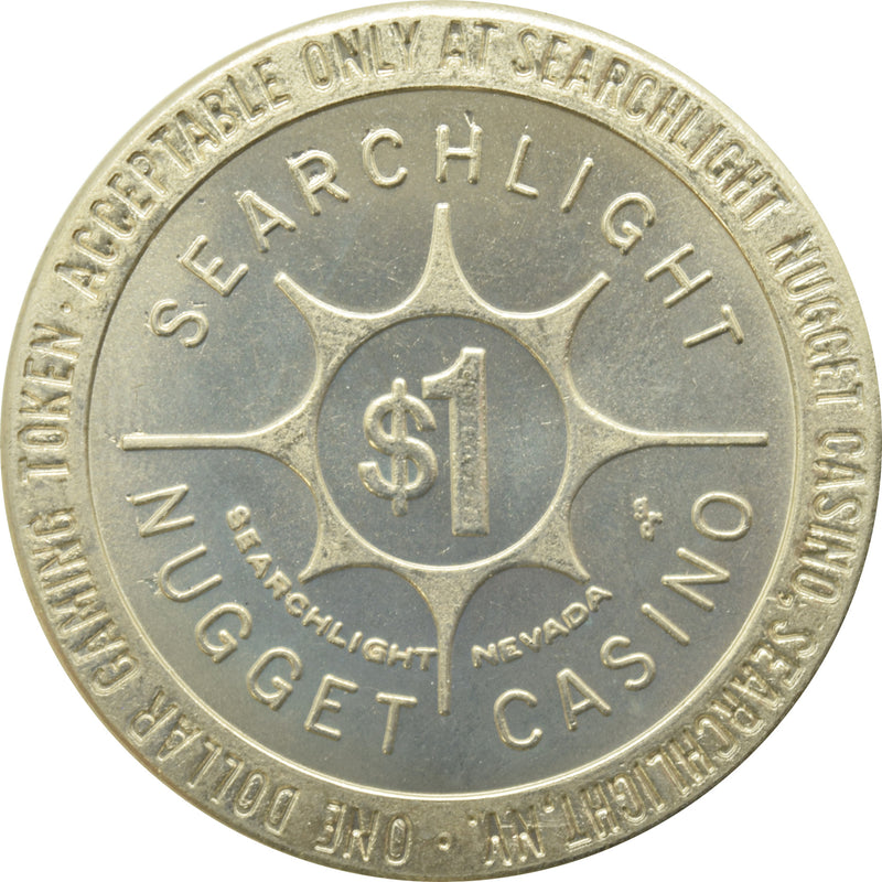 Searchlight Nugget Casino Searchlight Nevada $1 Token 1986