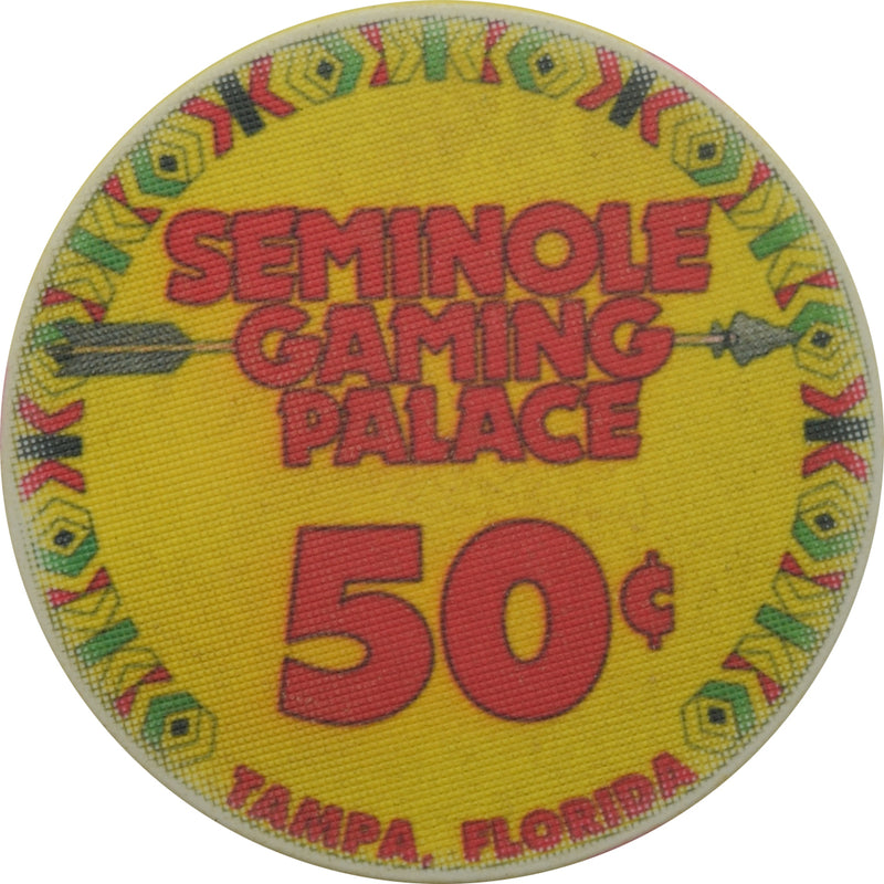 Seminole Gaming Palace Casino Tampa Florida 50 Cent Chip