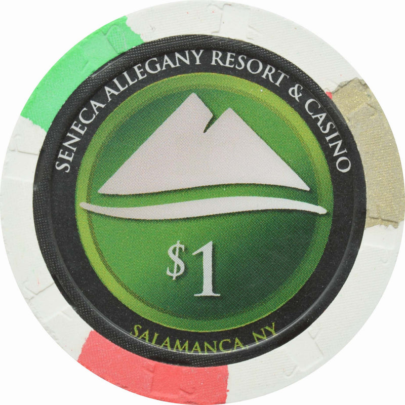 Seneca Allegany Casino Salamanca New York $1 Chip 2019
