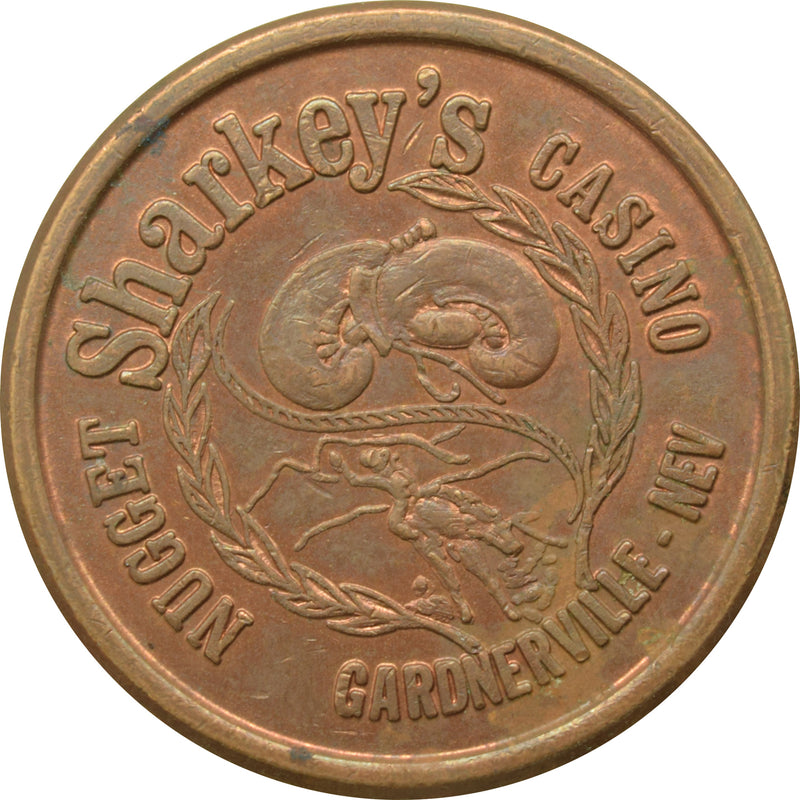 Sharkey's Casino Gardnerville Nevada $1 Token 1979