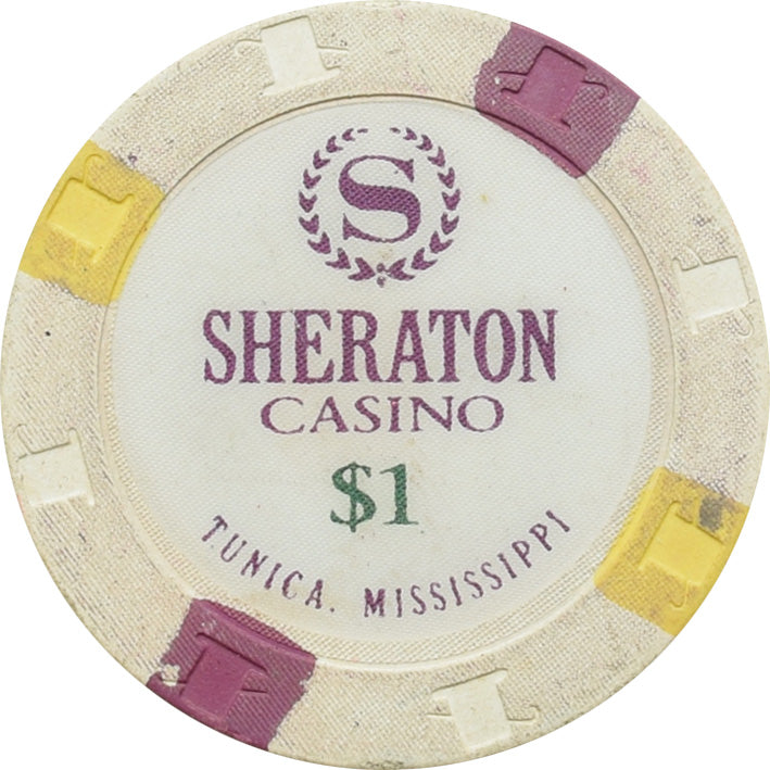 Sheraton Casino Tunica MS $1 Chip