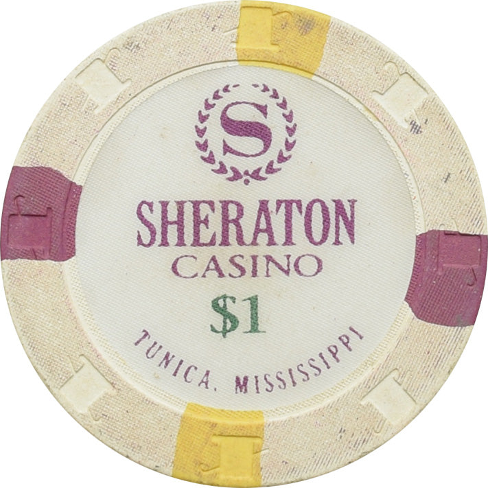 Sheraton Casino Tunica MS $1 Chip