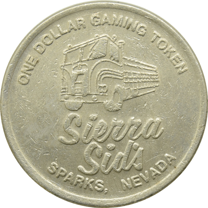 Sierra Sid's Casino Sparks NV $1 Token 1979