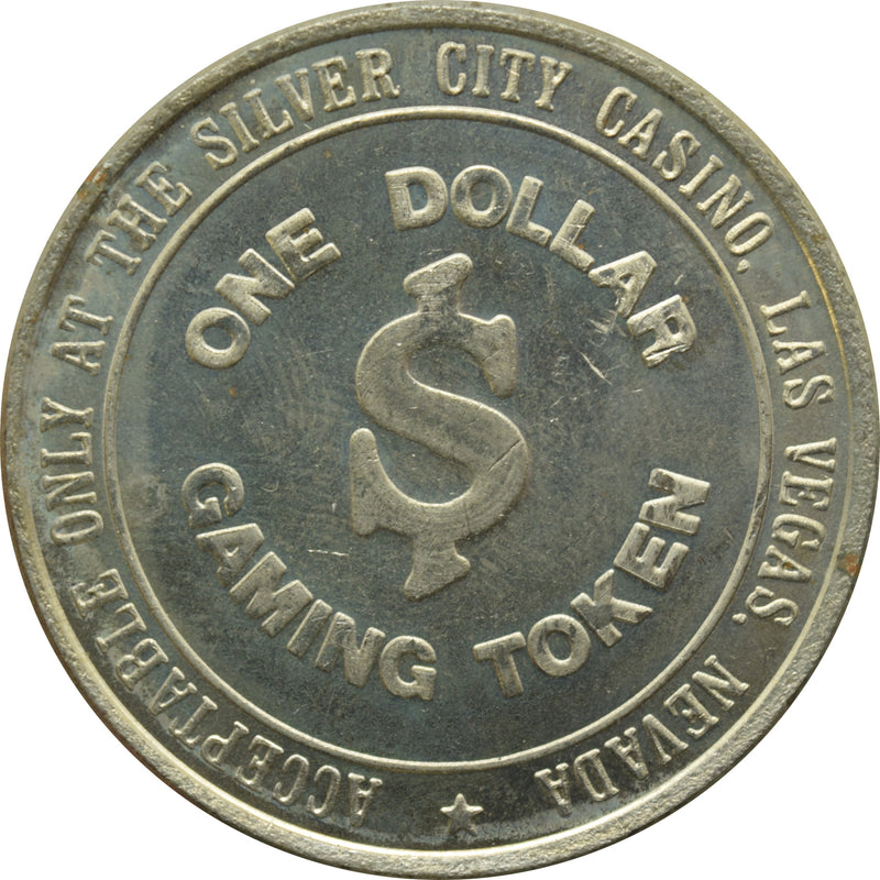 Silver City Casino Las Vegas Nevada $1 Token 1986