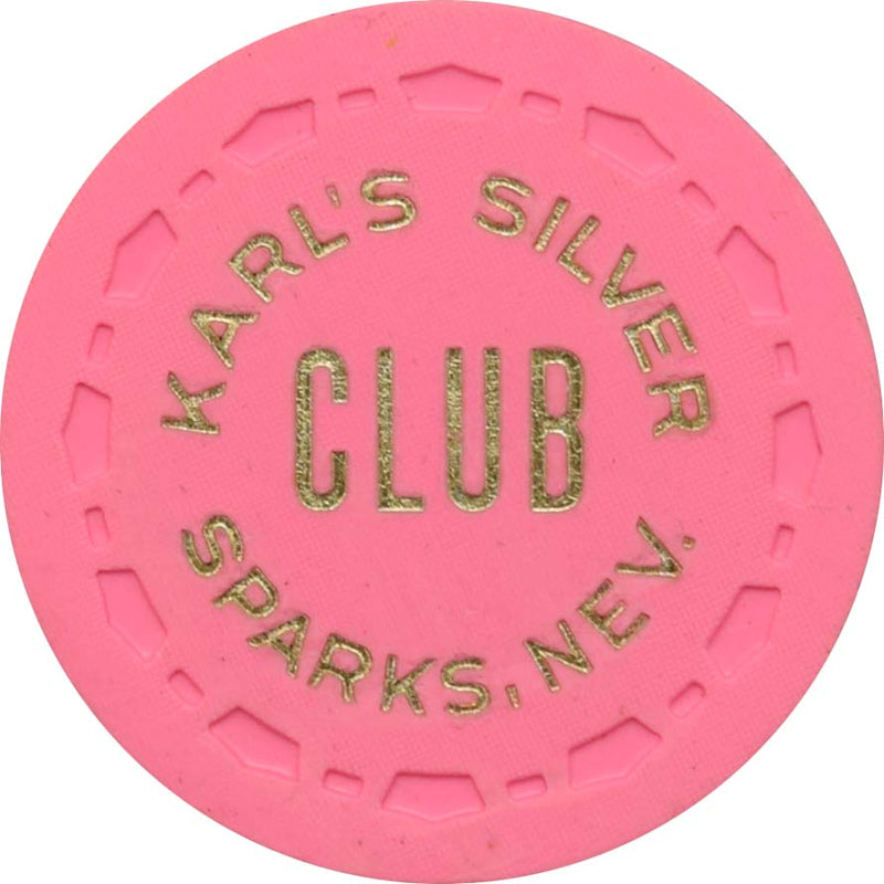 Silver Club (Karl's) Casino Sparks Nevada 10 Cent Chip 1976
