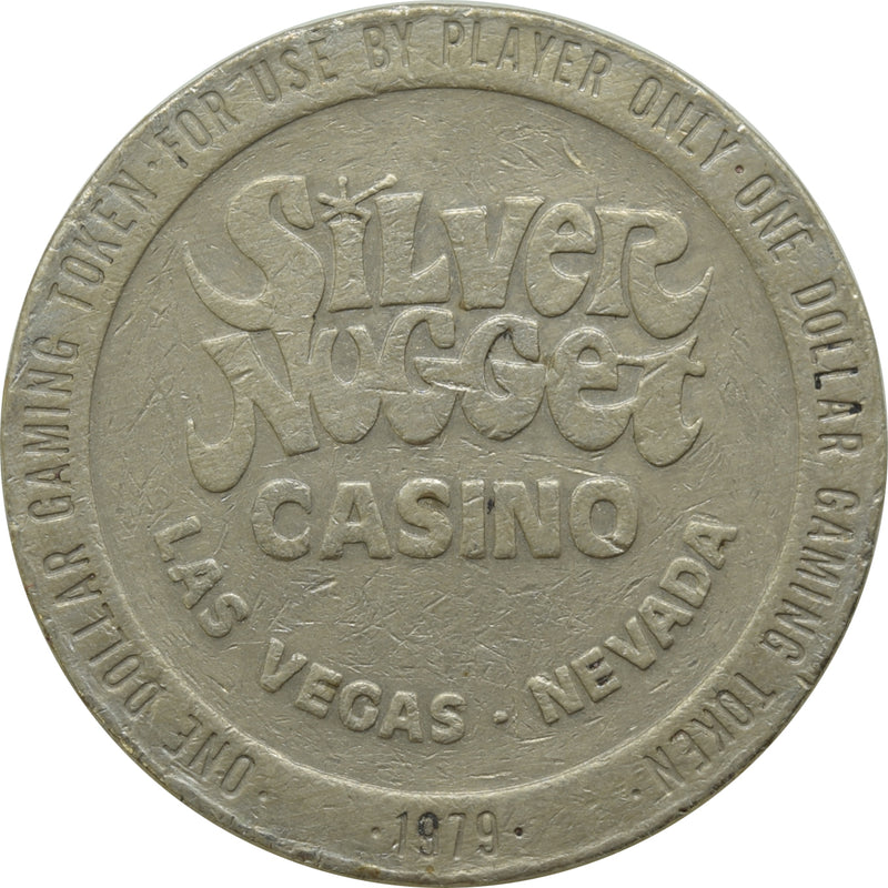 Silver Nugget Casino N. Las Vegas NV $1 Token 1979