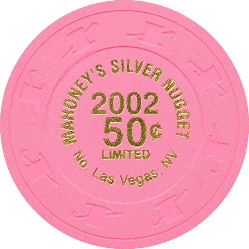 Mahoney's Silver Nugget Casino N. Las Vegas Nevada 50 Cent Limited Chip 2002