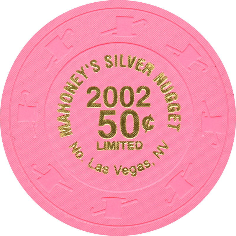Mahoney's Silver Nugget Casino N. Las Vegas Nevada 50 Cent Limited Chip 2002