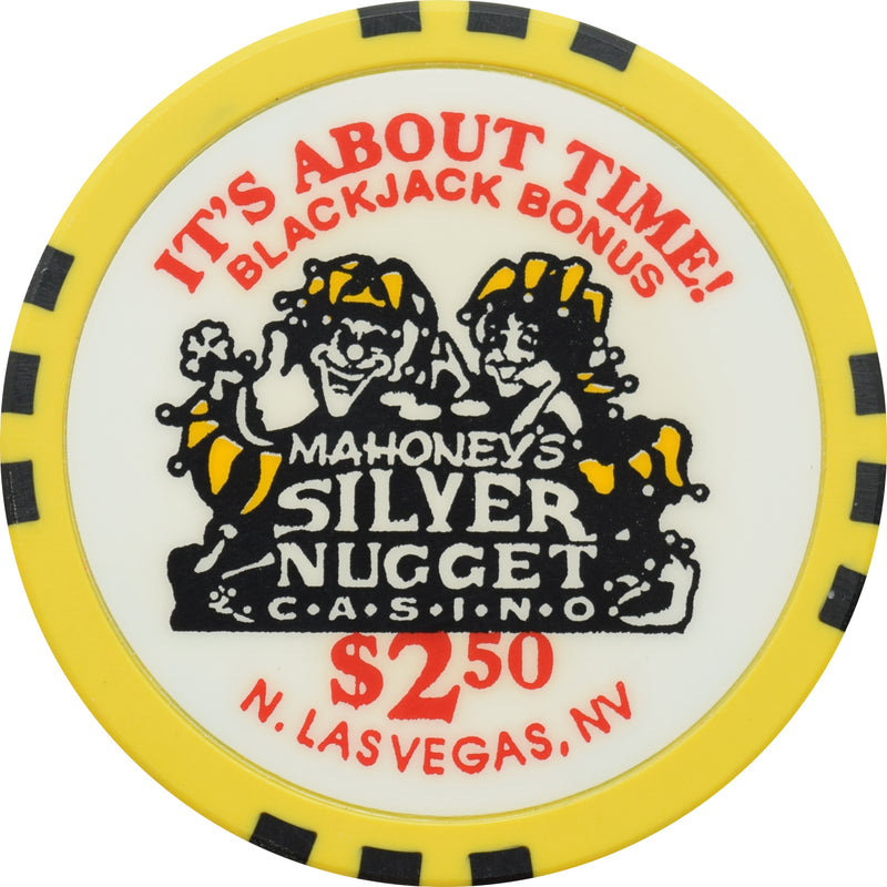 Mahoney's Silver Nugget Casino N. Las Vegas Nevada $2.50 Chip 1996