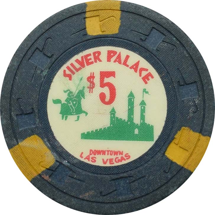 Silver Palace Casino Las Vegas Nevada $5 Chip 1964