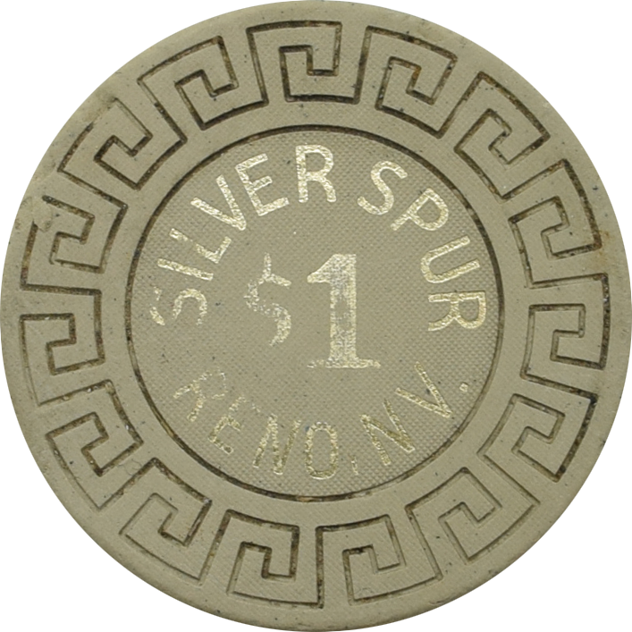 Silver Spur Casino Reno Nevada $1 Chip 1968