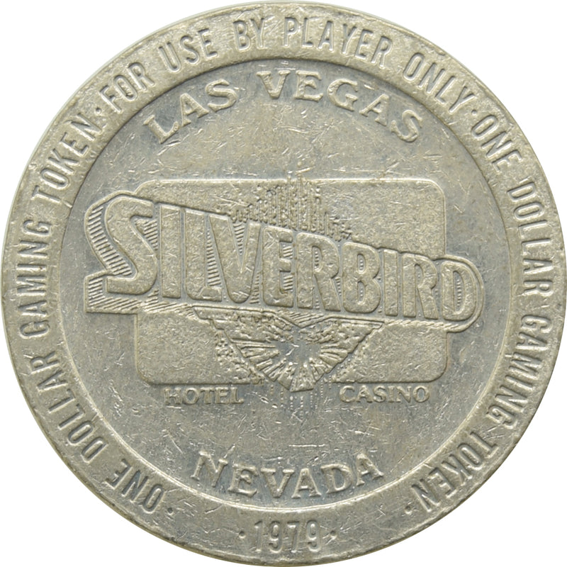 Silver Bird Casino Las Vegas NV $1 Token 1979