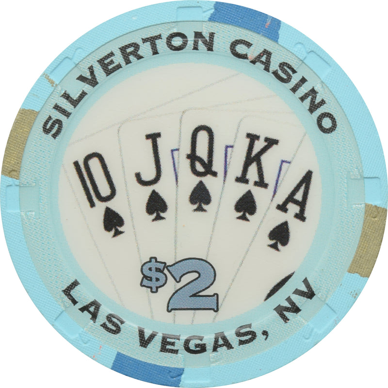 Silverton Casino Las Vegas Nevada $2 New Years Chip 2006
