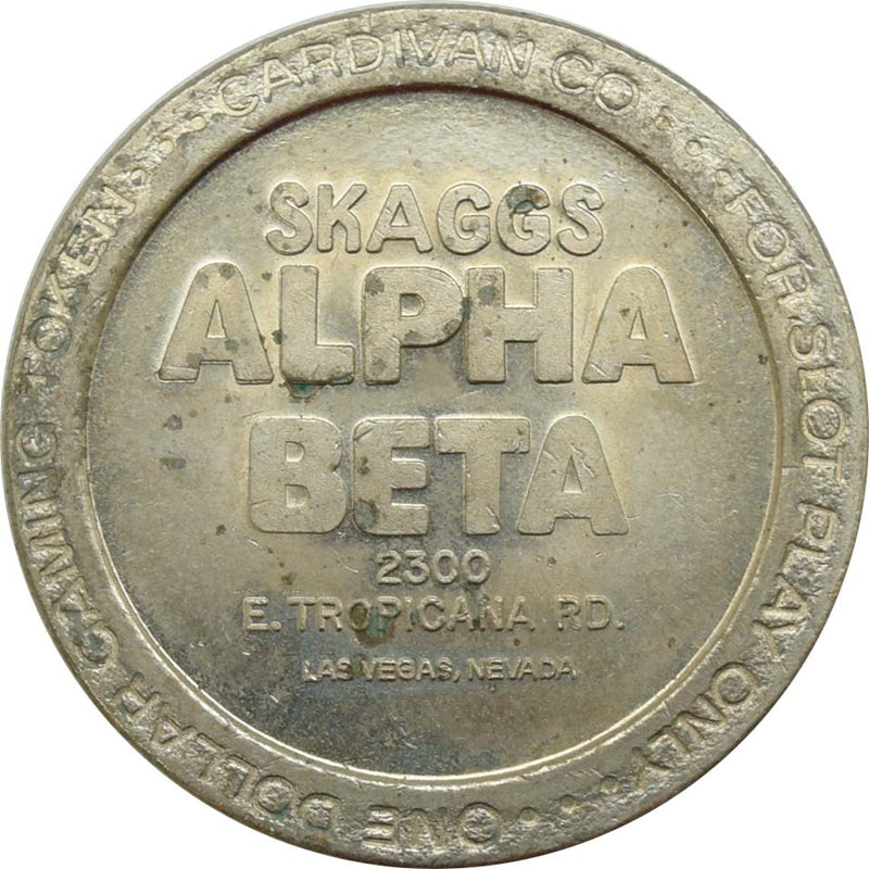 Skaggs Alpha Beta Las Vegas, Nevada $1 Tropicana Blvd. Token 1986