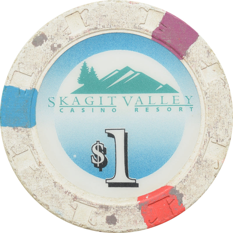 Skagit Valley Casino Bow WA $1 Chip