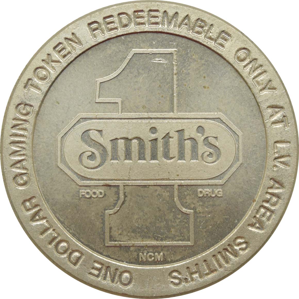 Smith's Food Casino Las Vegas Nevada $1 Token 1990