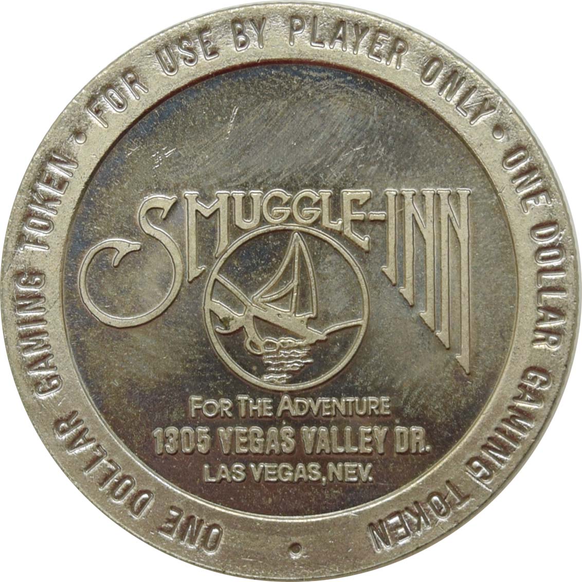 Smuggle Inn Casino Las Vegas Nevada $1 Token 1988