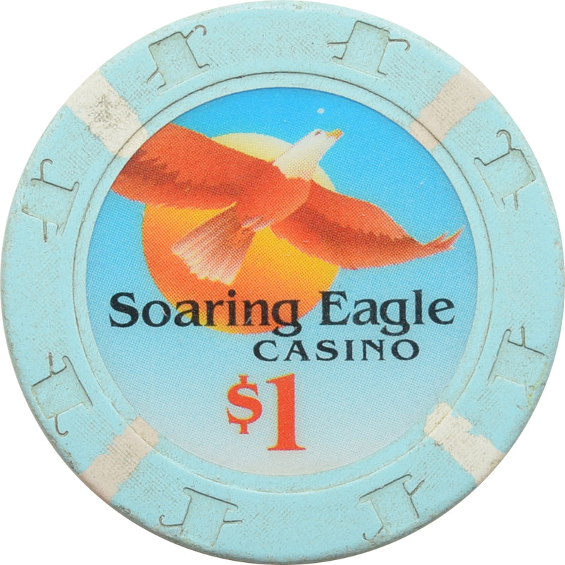 Soaring Eagle Casino Mt. Pleasant Michigan $1 Chip