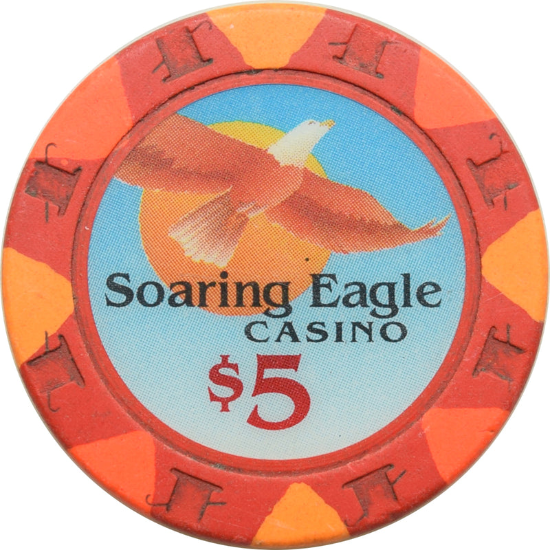 Soaring Eagle Casino Mt. Pleasant Michigan $5 Chip
